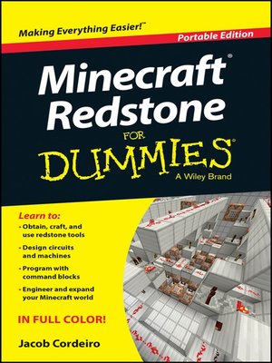 cover image of Minecraft Redstone For Dummies